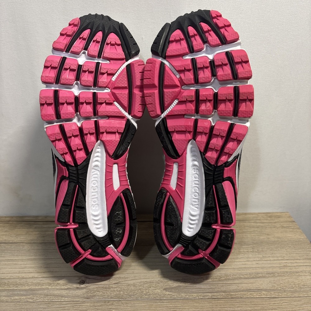 Saucony Liberate Women's 7.5 Gray Silver Pink‎ White Blue Running Shoe S15231-2 - Picture 8 of 10